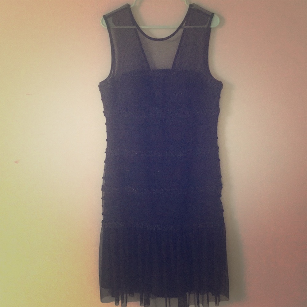 💜JS Collections Black Dress Size 14